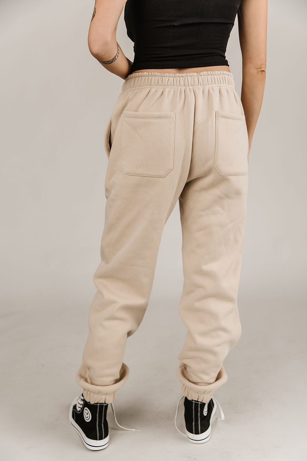 BEVIQUEEN Offline Joggers- Tan