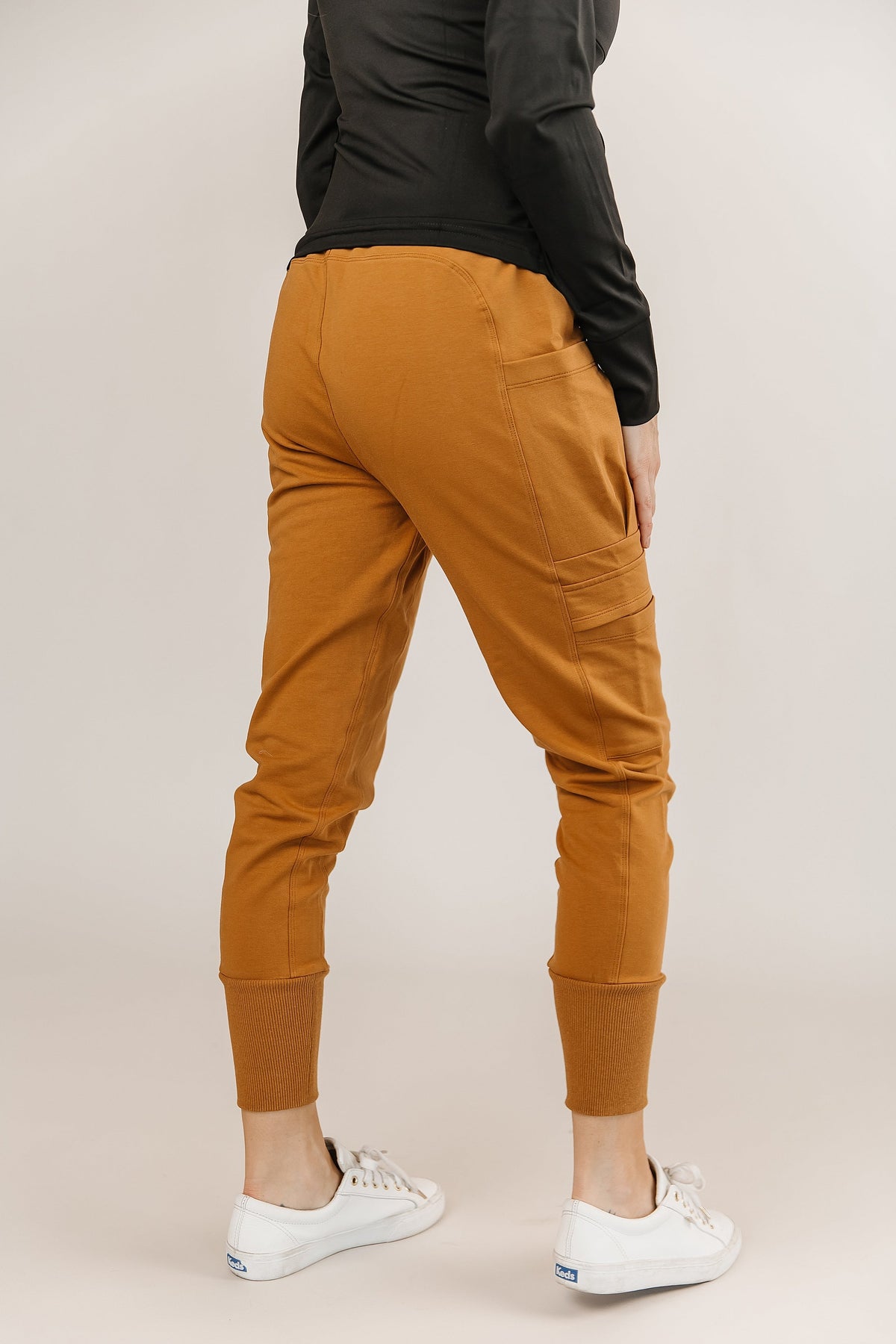 BEVIQUEEN Level Up Joggers- Mustard