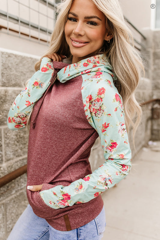 BEVIQUEEN DoubleHood™ Sweatshirt - Don't Stop Be-Leafing