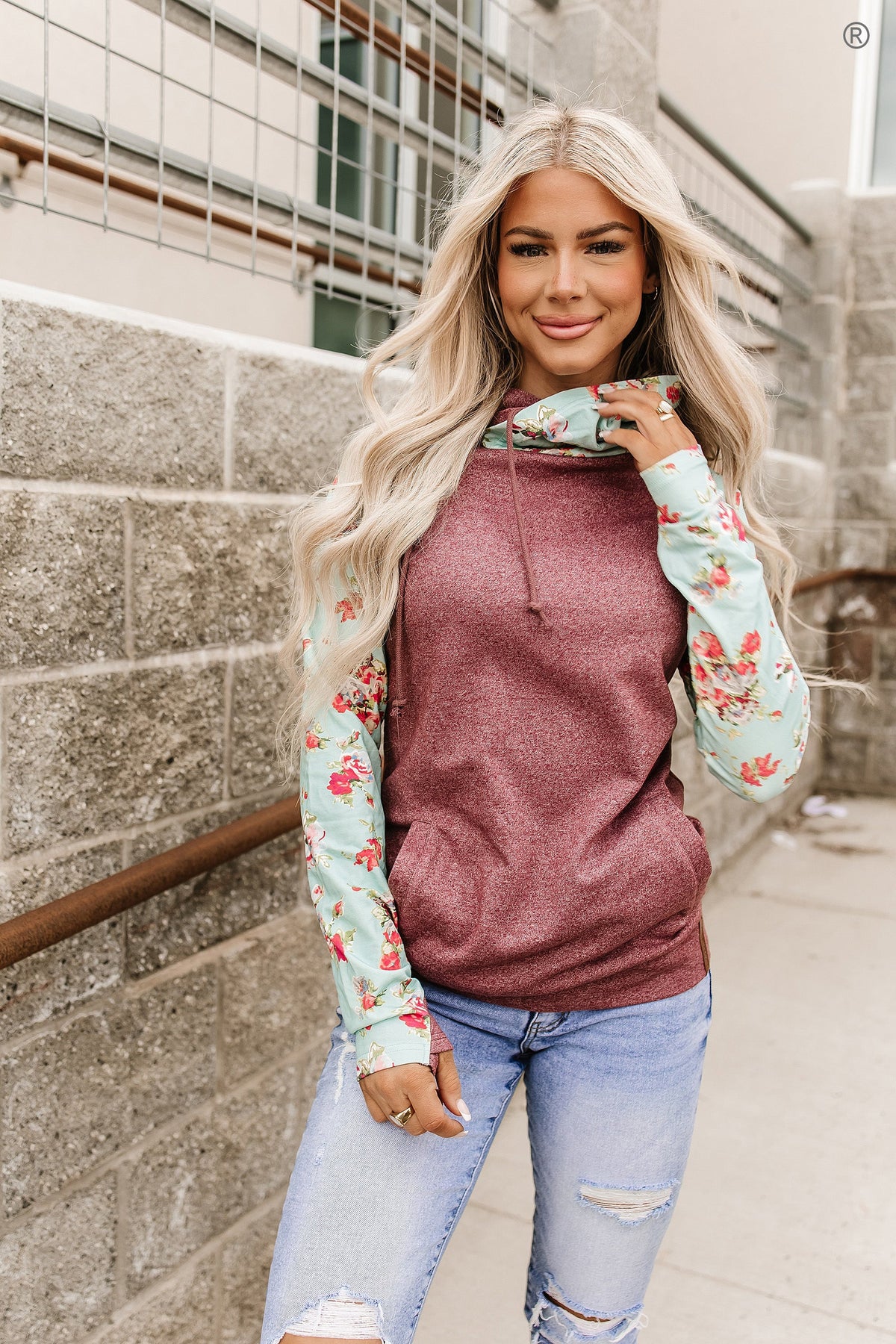 BEVIQUEEN DoubleHood™ Sweatshirt - Don't Stop Be-Leafing