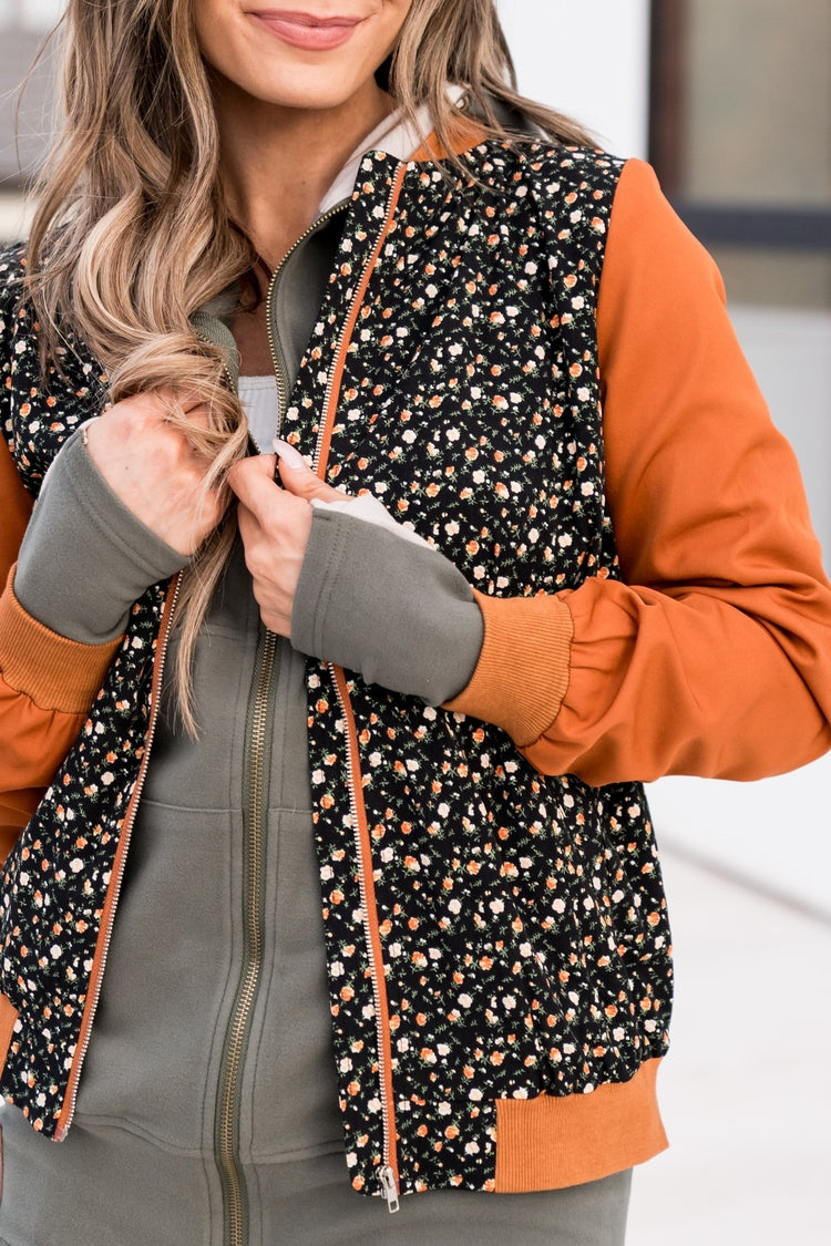 BEVIQUEEN Bomber Jacket - Brunch Date