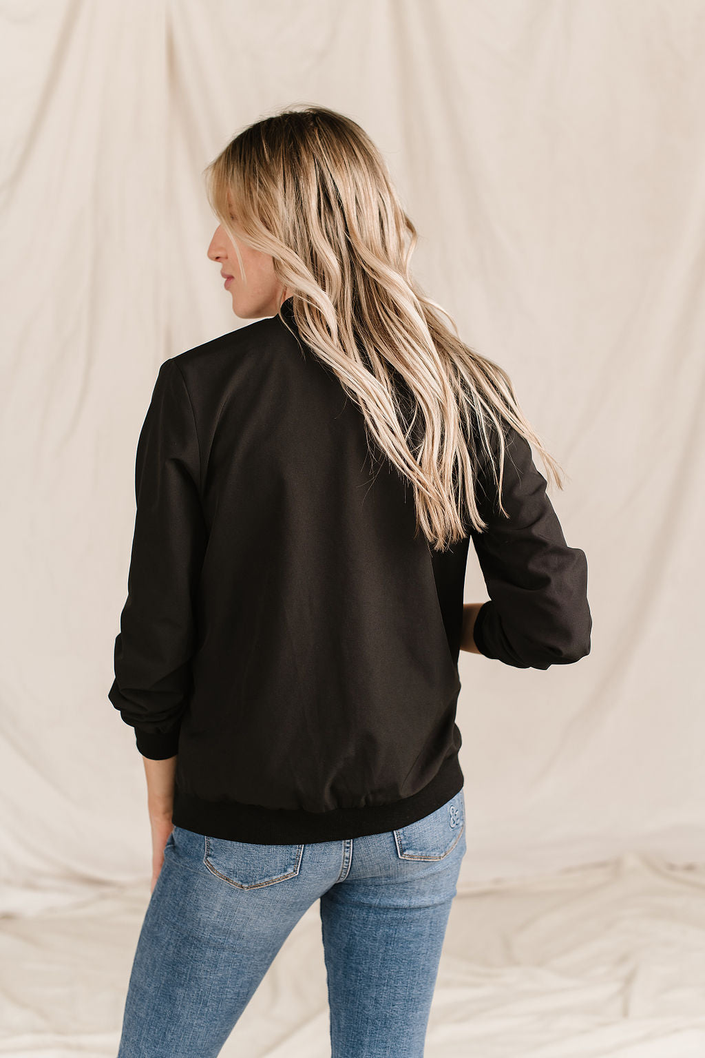 BEVIQUEEN Bomber Jacket - Midnight