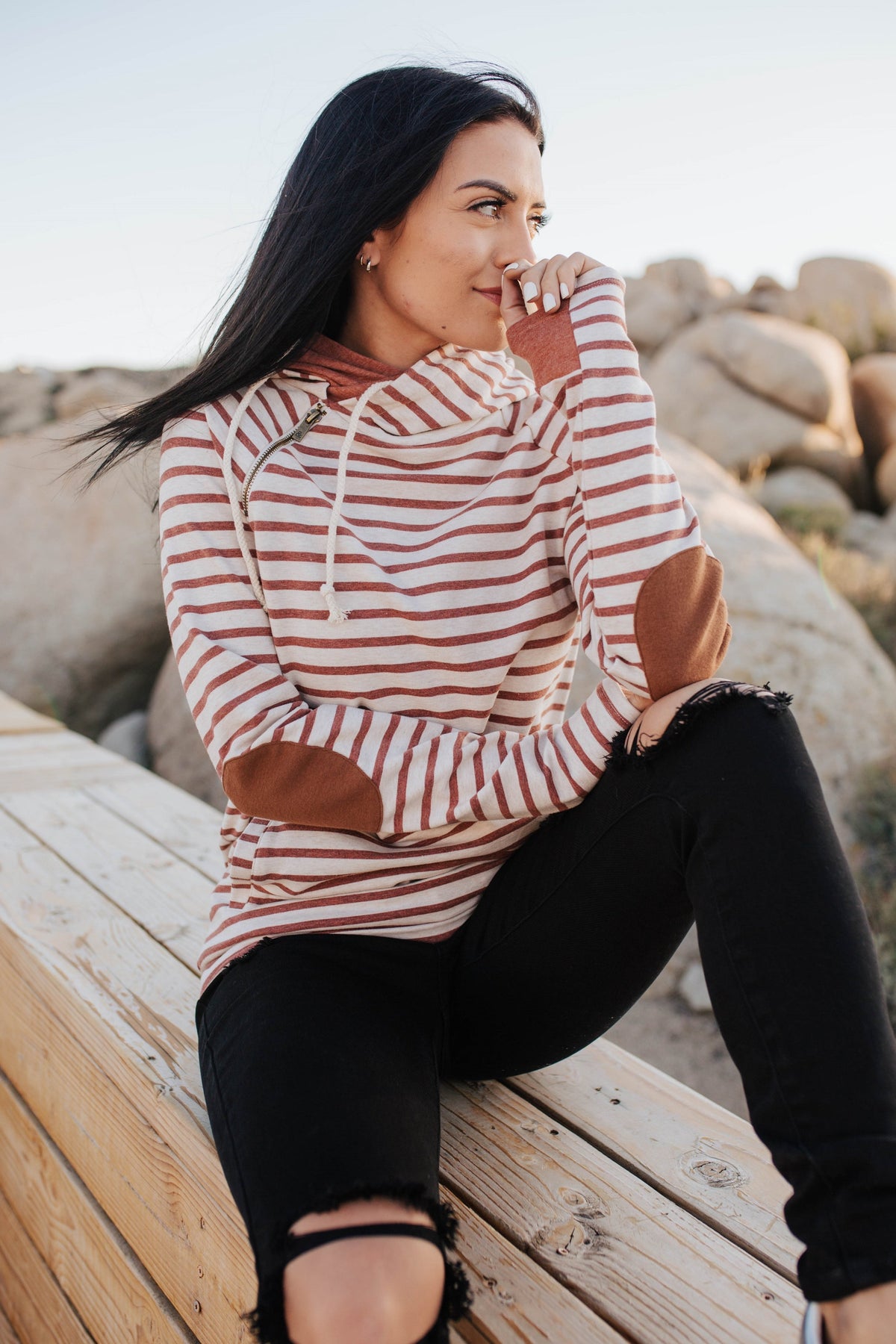 BEVIQUEEN DoubleHood™ Sweatshirt - Feels Like Fall