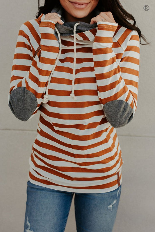 BEVIQUEEN DoubleHood™ Sweatshirt - Autumn Sunrise