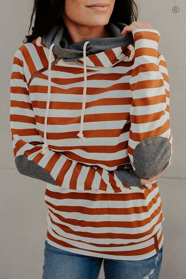BEVIQUEEN DoubleHood™ Sweatshirt - Autumn Sunrise