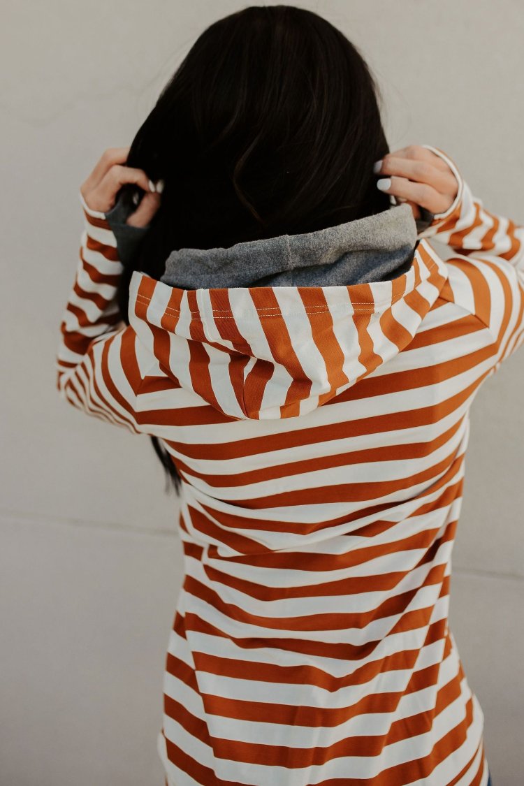 BEVIQUEEN DoubleHood™ Sweatshirt - Autumn Sunrise