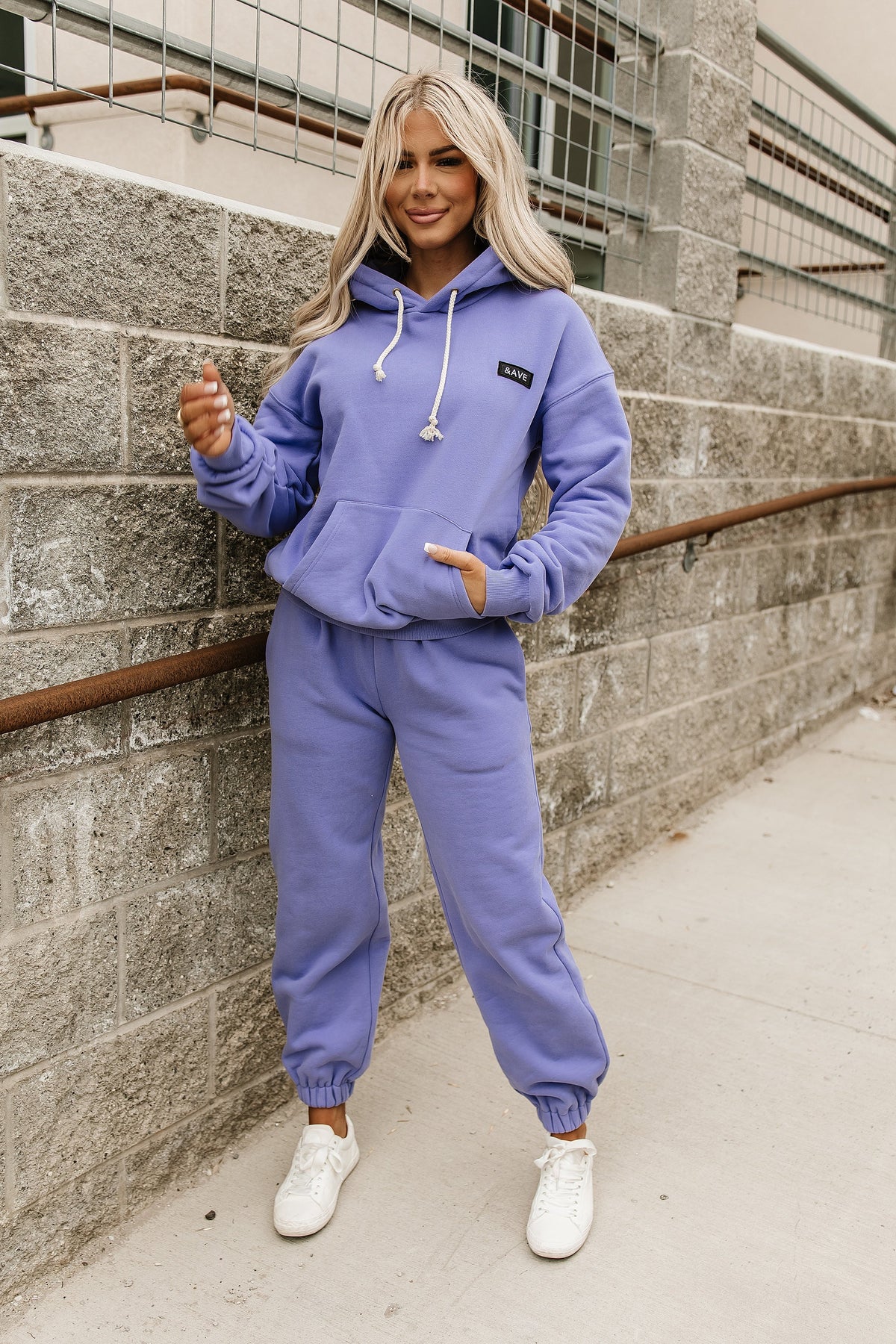 BEVIQUEEN Comfort Zone Joggers - Lilac