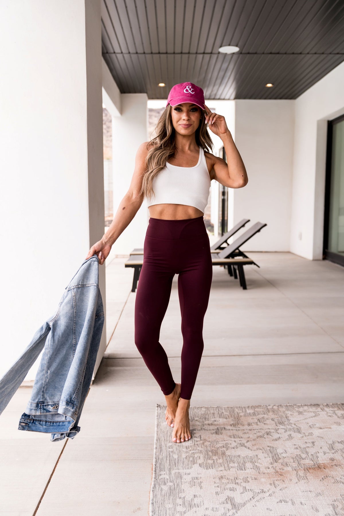 BEVIQUEEN Game Changers Leggings 29" Wine
