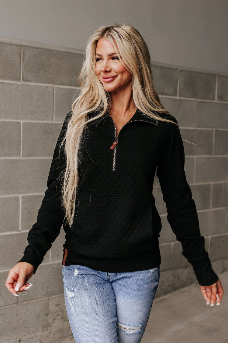 BEVIQUEEN HalfZip Sweatshirt - Harvest Moon