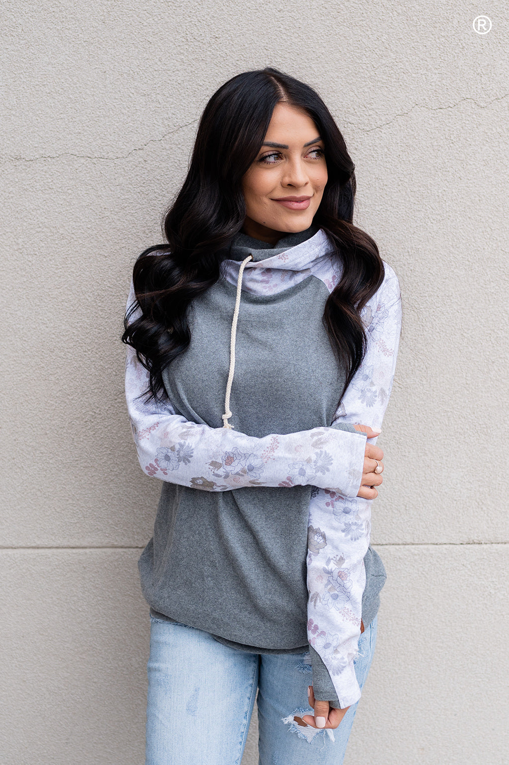 BEVIQUEEN DoubleHood™ Sweatshirt - Rainy Day